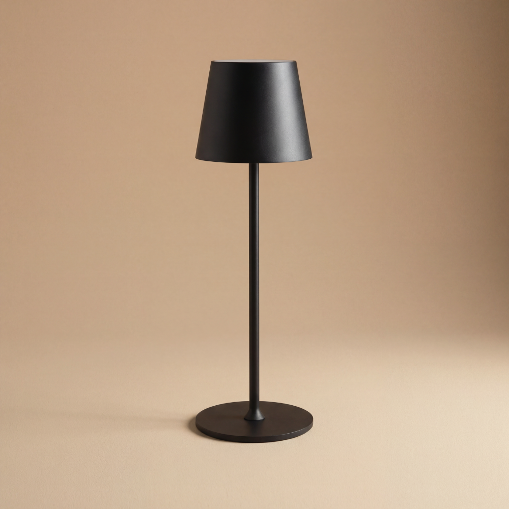 Minimalist Rechargeable LED Table Lamp - 3-Tone Dimmable Lighting