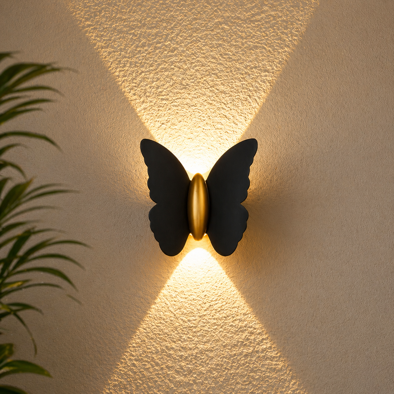Atlas Silhouette Outdoor Wall Sconce