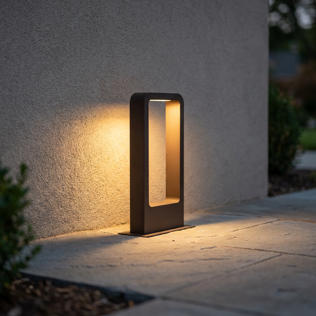 Atlas Terra Recessed Ground Light - soft evening uplight