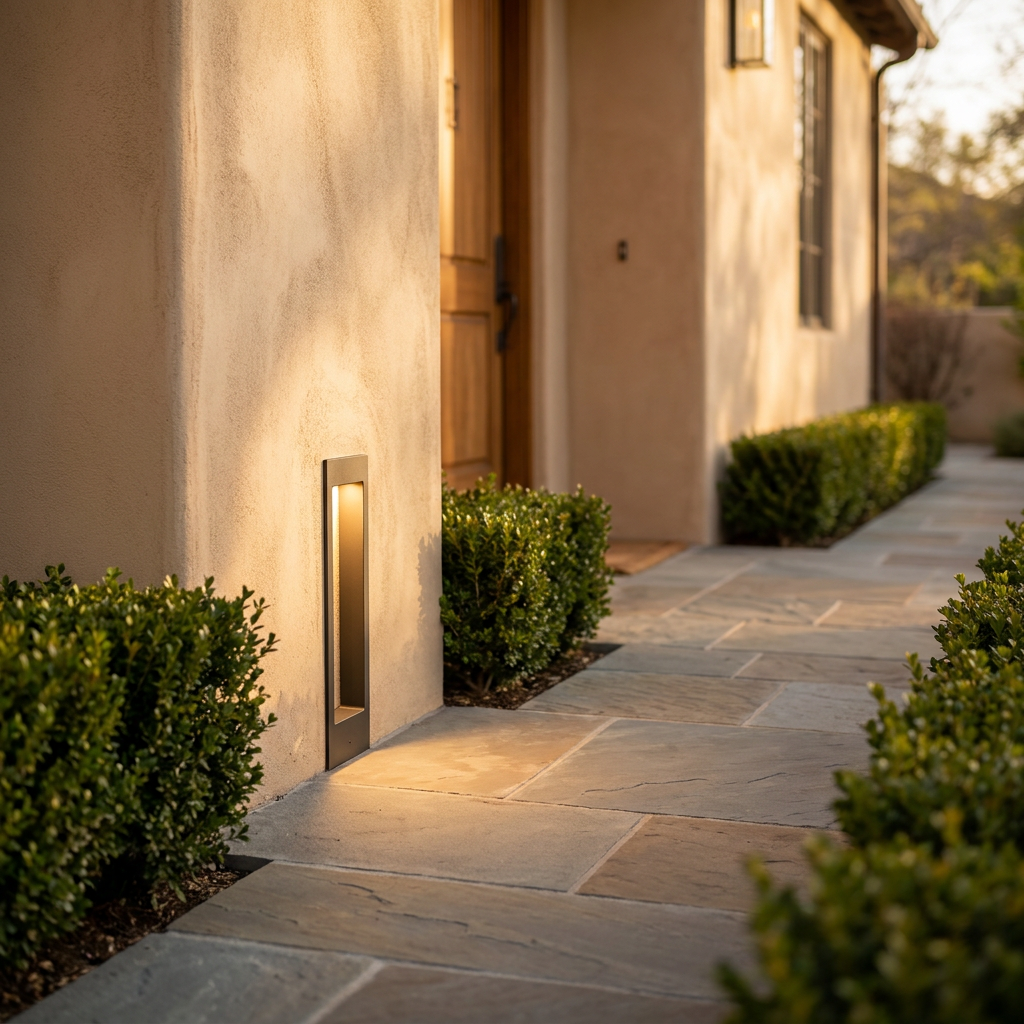 Atlas Terra Recessed Ground Light - 60cm Black