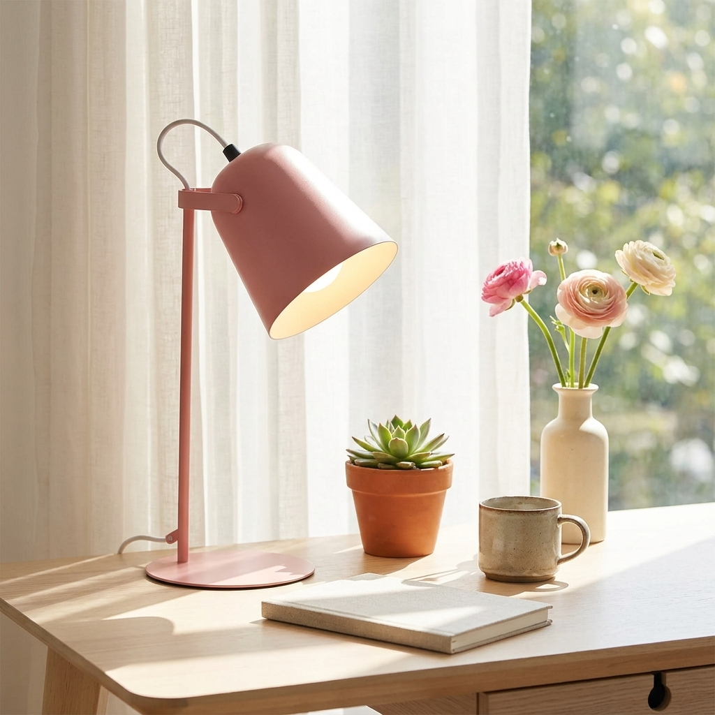 Halo Macaron Bucket Table Lamp | lifestyle