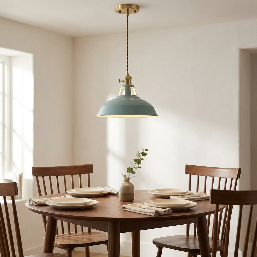 Aurora Colorful Barn Pendant Light | lifestyle