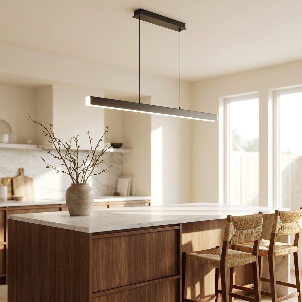 Aurora Linear LED Pendant Light | lifestyle
