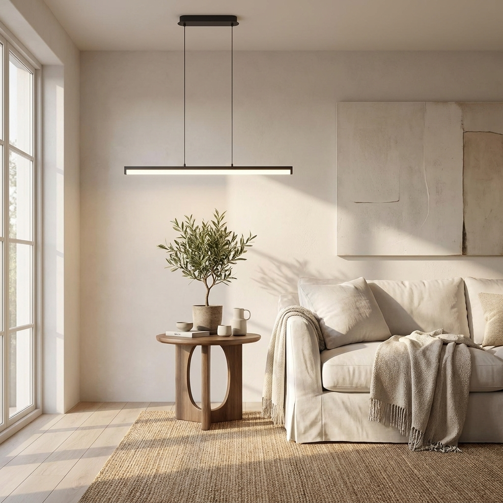 Aurora Linear LED Pendant Light | lifestyle