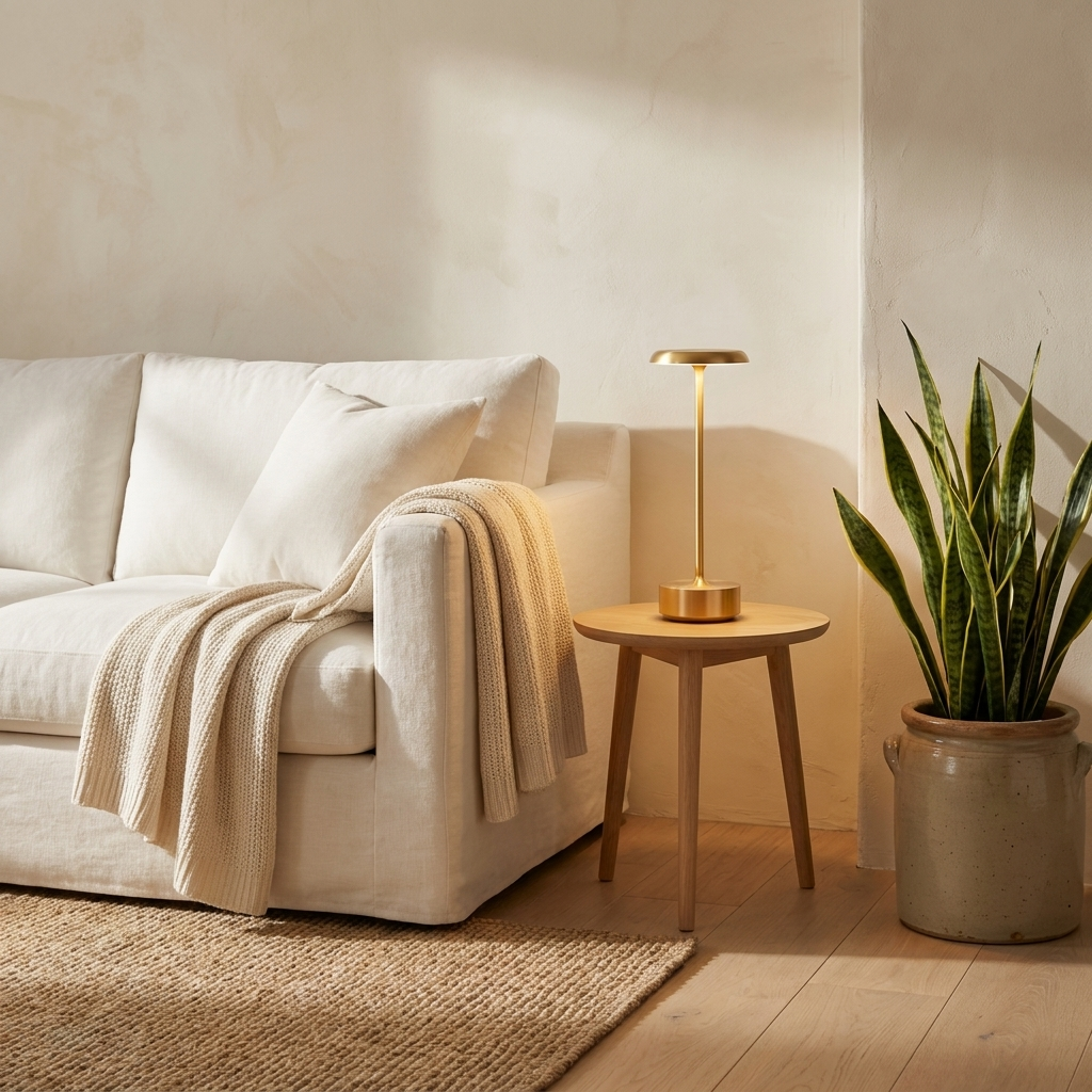 Halo Disc Cordless Table Lamp | lifestyle