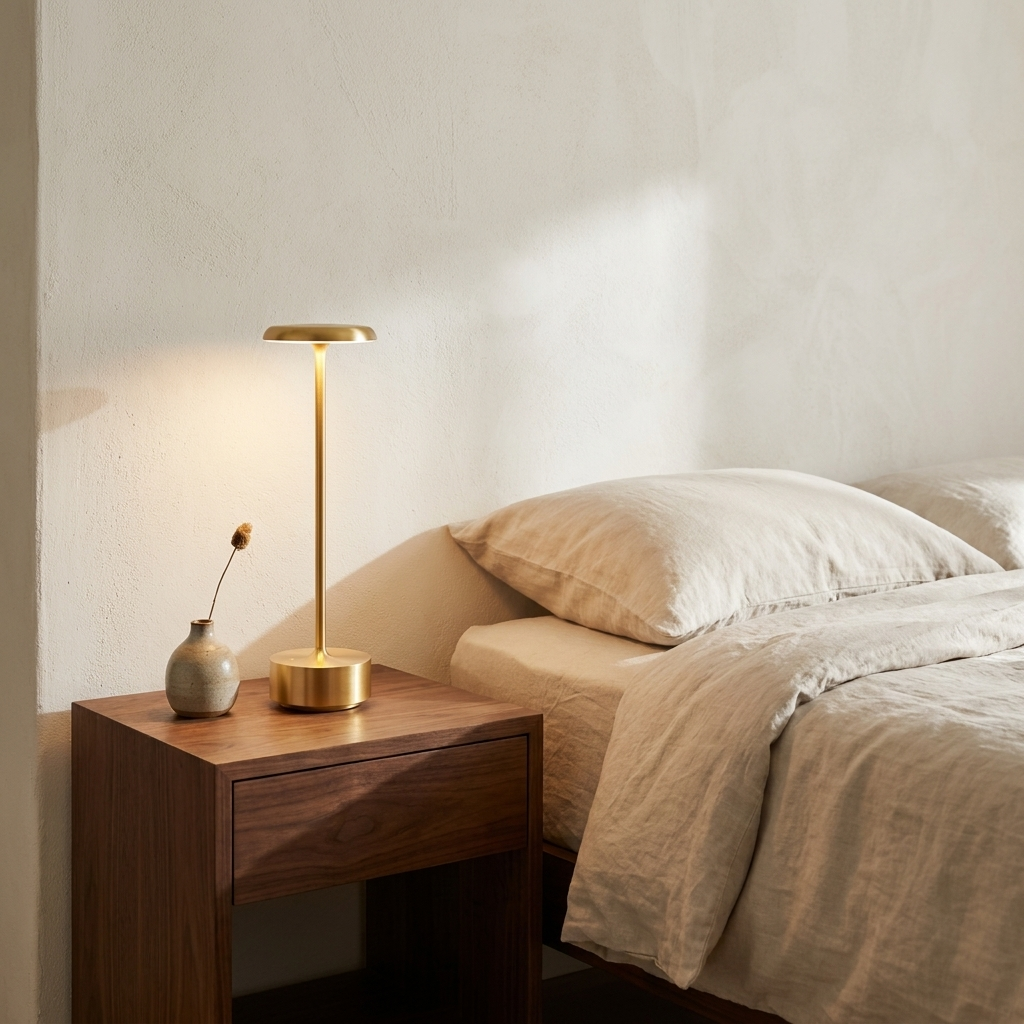 Halo Disc Cordless Table Lamp | lifestyle