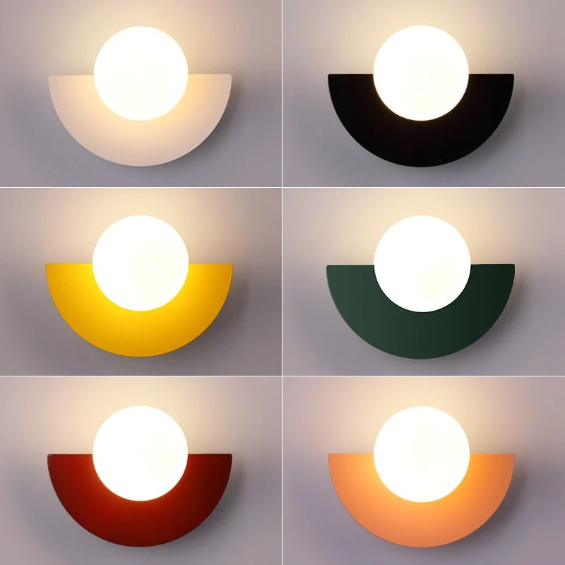 Wren Semicircle LED Wall Sconce