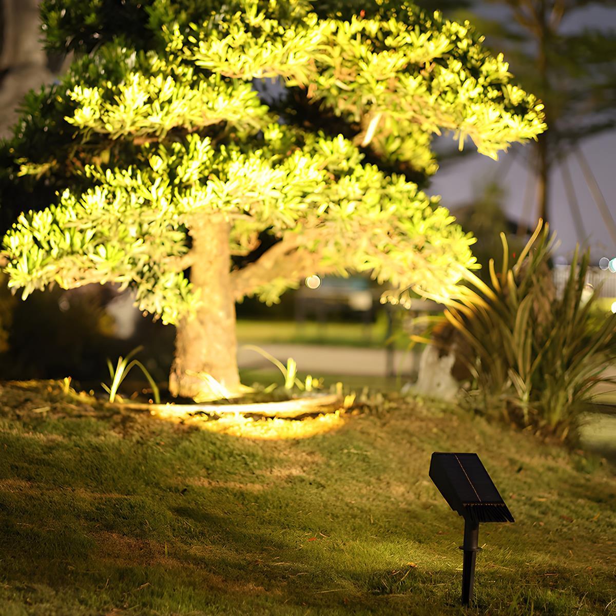 Atlas Solar Zoom Outdoor Spotlight