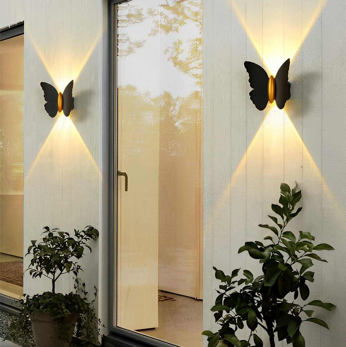 Atlas Silhouette Outdoor Wall Sconce