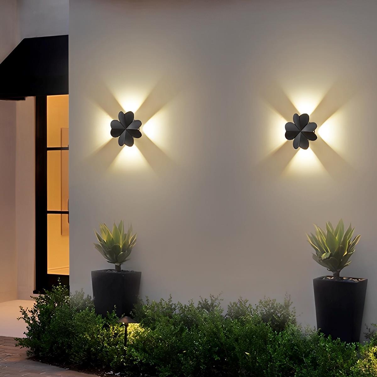 Atlas Silhouette Outdoor Wall Sconce